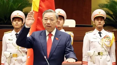 Новоизбранный президент Вьетнама То Лам принял присягу на церемонии в Ханое