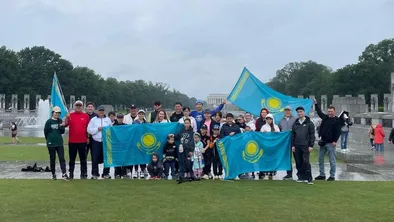 Забег в честь казахстанских героев в Вашингтоне