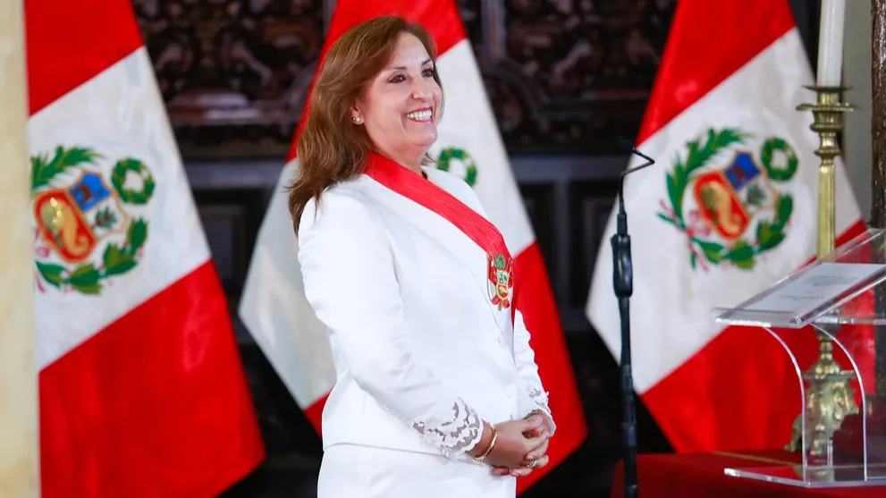 Президент Перу Дина Болуарте фото на taspanews.kz от 28 мая 2024 11:30