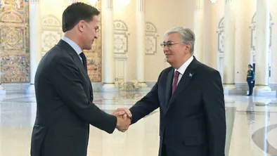Президент Казахстана Касым-Жомарт Токаев принял премьер-министра Нидерландов Марка Рютте