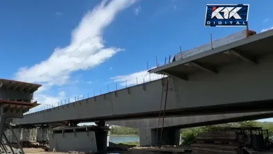 Строительство нового моста в Семее через Иртыш
