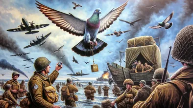 Голубь Пэдди был почтовым голубем, ставшим символом героизма во время Второй мировой