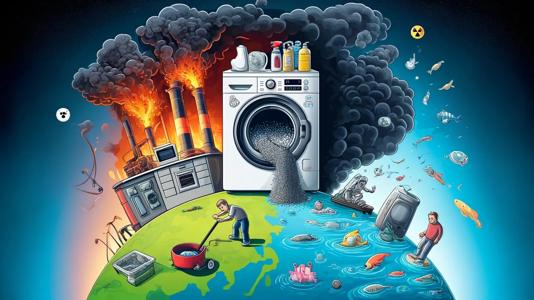 Какая опасность кроется в стиральных машинах? фото на taspanews.kz от 31 мая 2024 12:08
