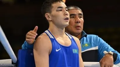 Казахстанский боксер Мухаммедсабыр Базарбайулы в Бангкоке