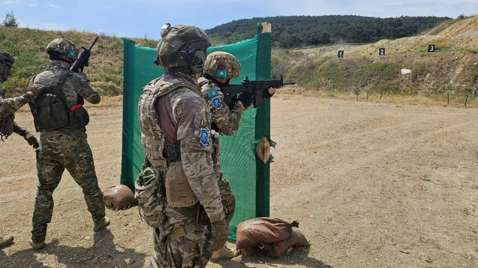 Казахстанские десантники на учениях EFES-2024 фото на taspanews.kz от 03 июня 2024 12:09
