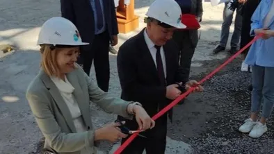 Завод по производству литого модифицированного бетона открыт в Алматы
