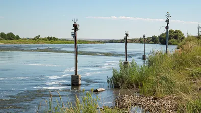 Уровень реки Урал понижается в Атырауской области