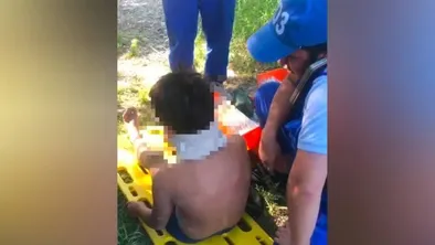 Полицейский спас тонущего мальчика в Талдыкоргане фото taspanews.kz от 06/07/2024 10:34:07