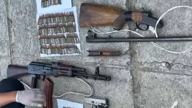Полиция изъяла нелегально хранящееся оружие в Туркестанской области фото taspanews.kz от 06/07/2024 14:16:28