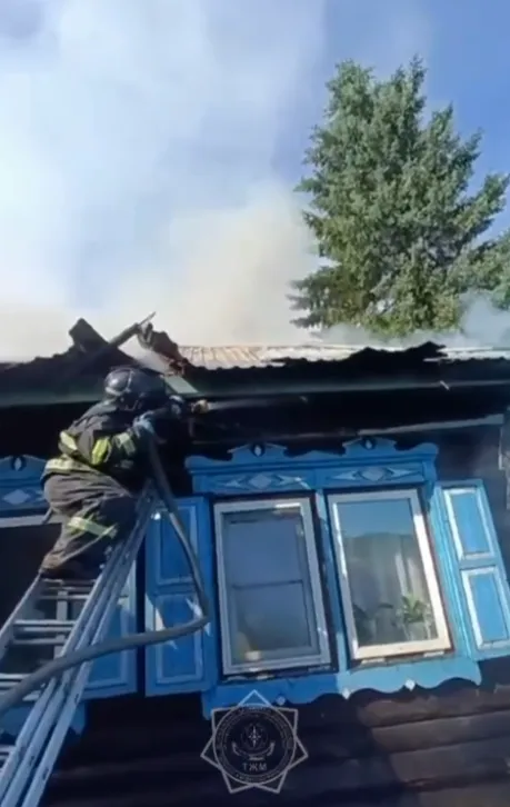 Пожарные ликвидировали возгорание в районе Алтай фото taspanews.kz от 06/10/2024 09:20:10 фото на taspanews.kz от 10 июня 2024 09:20