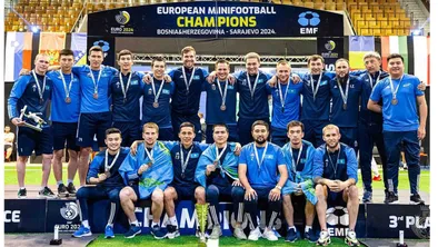 Казахстанская команда завоевала бронзу на чемпионате Европы по мини-футболу фото taspanews.kz от 06/10/2024 17:10:24