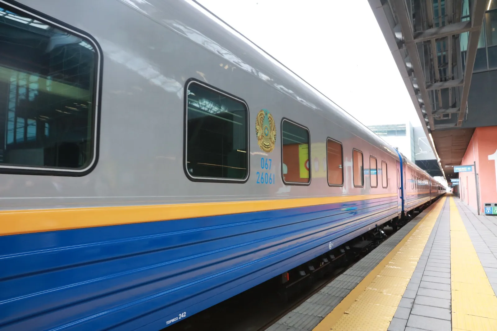 Первый туристический поезд из Сианя прибудет в Алматы 1 июля фото taspanews.kz от 06/12/2024 10:11:48 фото на taspanews.kz от 12 июня 2024 10:11