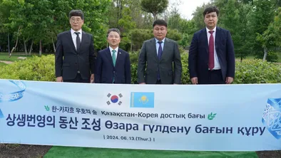 Казахстан и Корея укрепляют дружбу, высаживая деревья фото taspanews.kz от 06/13/2024 17:59:39