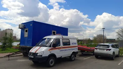 В Астане установлены два дополнительных мобильных поста спасателей фото taspanews.kz от 06/14/2024 10:01:57