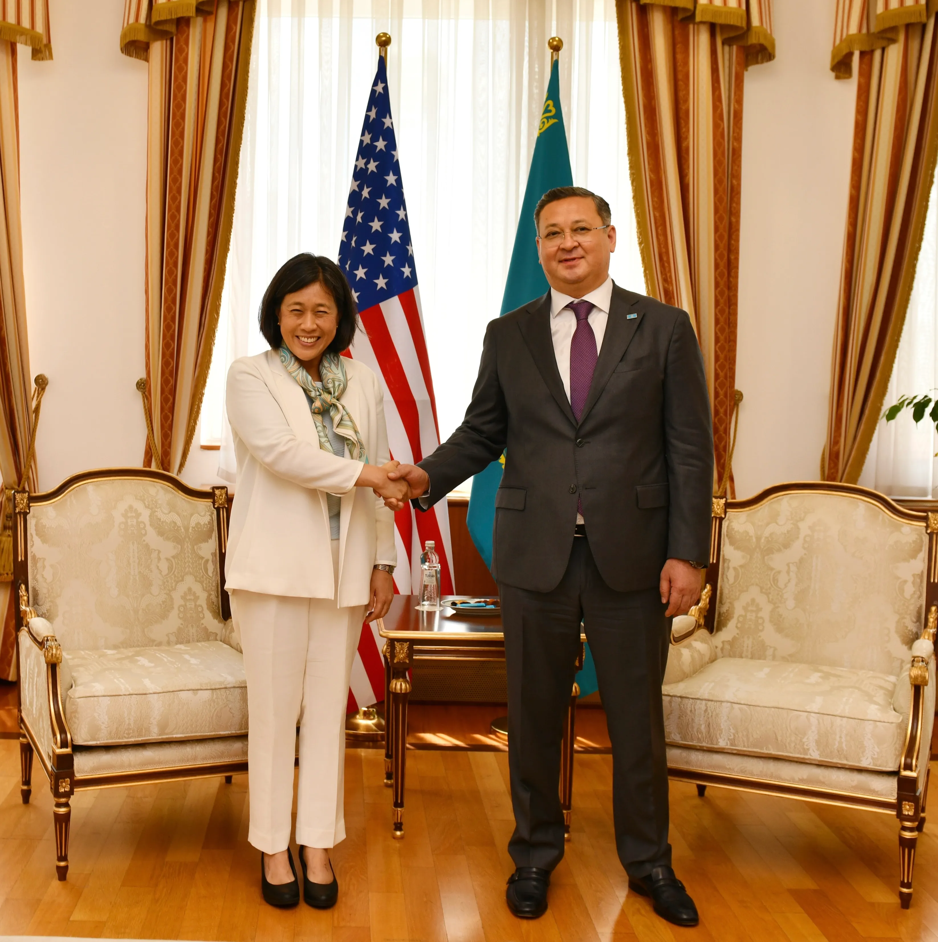 Казахстан и США активизируют торгово-инвестиционное взаимодействие фото taspanews.kz от 06/14/2024 18:17:58 фото на taspanews.kz от 14 июня 2024 18:17