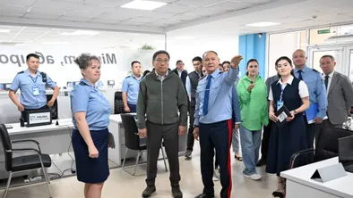 Открытие сервисных полицейских центров в Алматы фото taspanews.kz от 06/14/2024 18:38:38
