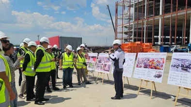 Рабочая группа исследует строительство завода «Astana Motors» фото taspanews.kz от 06/18/2024 16:42:10