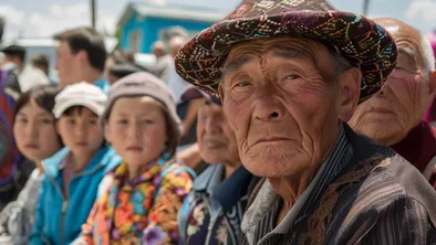 Почти в половине областей Казахстана пожилых людей больше, чем детей 