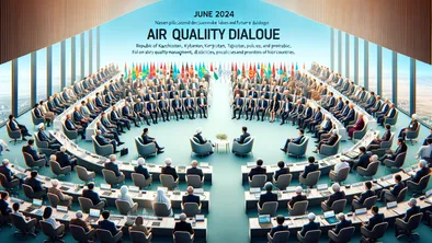 Первый региональный диалог по экологии и чистому воздуху в Центральной Азии фото taspanews.kz от 06/21/2024 14:59:26