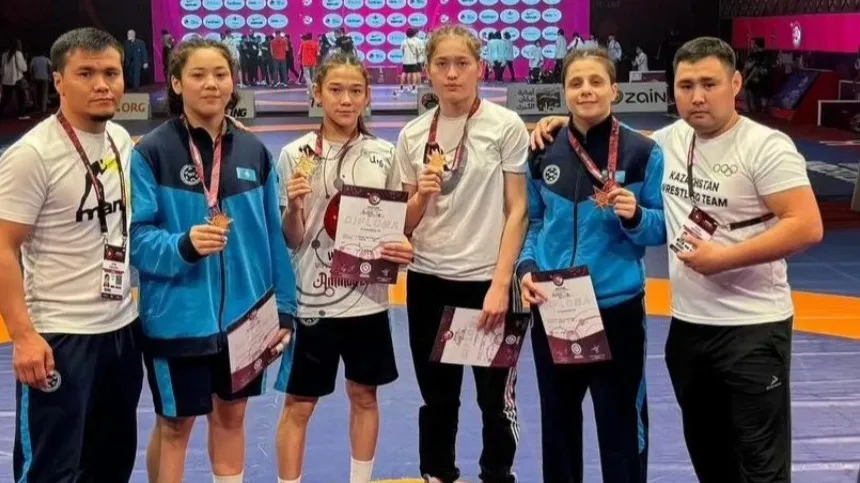 Юные казахстанки завоевали шесть медалей на чемпионате Азии (U17) по женской борьбе фото на taspanews.kz от 25 июня 2024 10:50