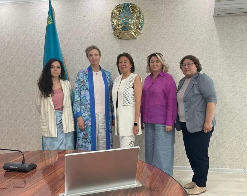 Вице-министр юстиции Казахстана встретилась с Постоянным координатором ООН фото taspanews.kz от 06/28/2024 21:40:14 фото на taspanews.kz от 28 июня 2024 21:40
