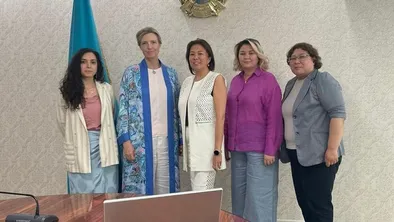 Вице-министр юстиции Казахстана встретилась с Постоянным координатором ООН фото taspanews.kz от 06/28/2024 21:40:14