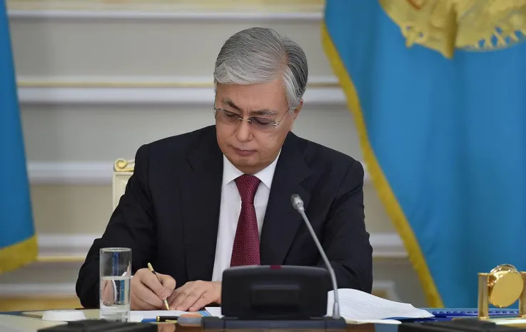 Президент Казахстана подписал законы для укрепления транспортного сотрудничества с Китаем фото taspanews.kz от 07/02/2024 19:00:49 фото на taspanews.kz от 02 июля 2024 19:00
