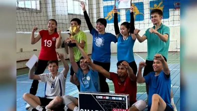 В Таразе состоялся молодежный турнир по волейболу, организованный полицейскими фото taspanews.kz от 07/03/2024 11:08:32