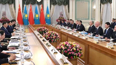 Касым-Жомарт Токаев и Си Цзиньпин обсудили ключевые аспекты двусторонних отношений фото taspanews.kz от 07/03/2024 13:12:43