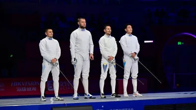 Состав казахстанских шпажистов на Олимпиаду определен