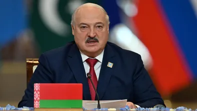 Алексанжр Лукашенко на саммите ШОС