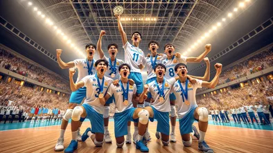 Юниорская команда Казахстана по волейболу стала бронзовым призером игр «Дети Азии» фото taspanews.kz от 07/06/2024 23:33:04