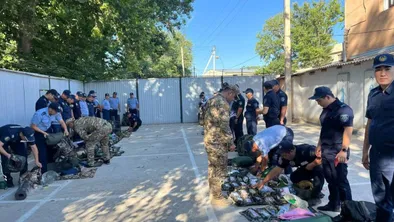 Профилактическое совещание в Туркестанской области для полицейских фото taspanews.kz от 07/10/2024 11:28:52