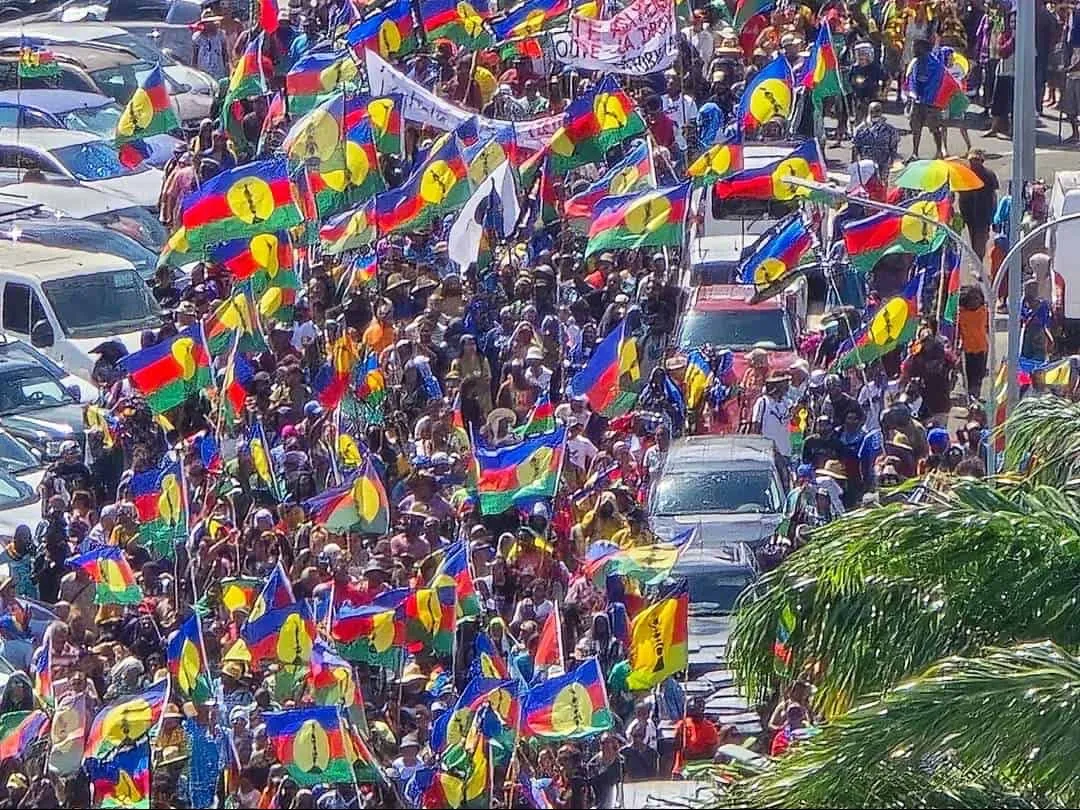 New Caledonia protests фото на taspanews.kz от 10 июля 2024 14:18