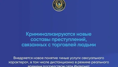 Новые меры противодействия торговле людьми в Казахстане фото taspanews.kz от 07/17/2024 11:08:13