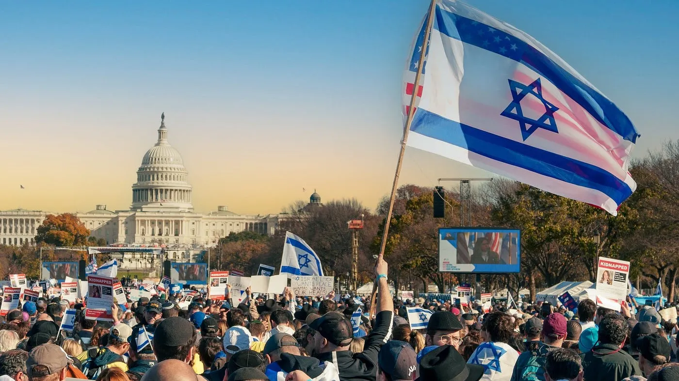 Jewish demonstrators фото на taspanews.kz от 24 июля 2024 13:50