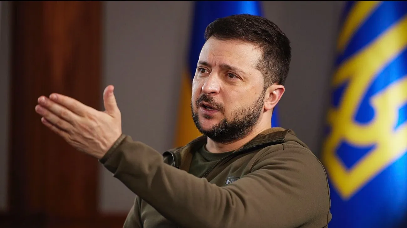 Volodymyr Zelensky фото на taspanews.kz от 25 июля 2024 17:00