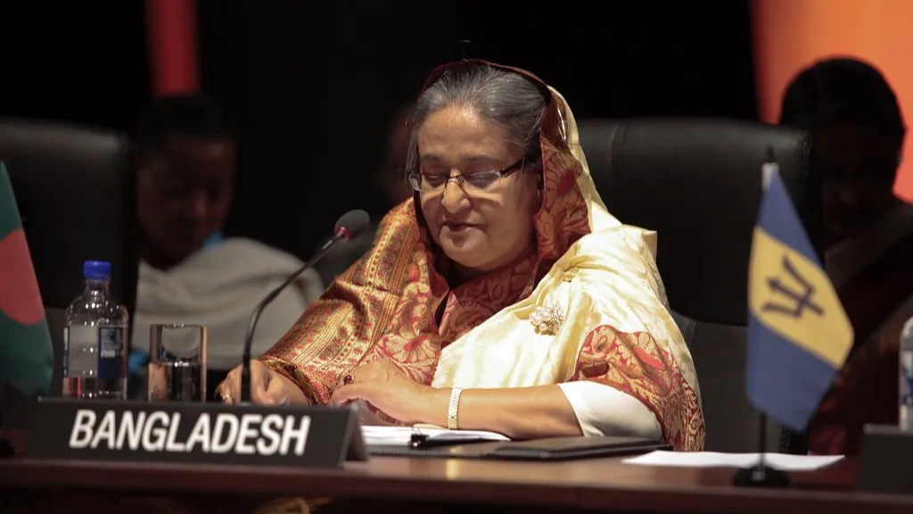 Sheikh Hasina фото на taspanews.kz от 12 августа 2024 12:34