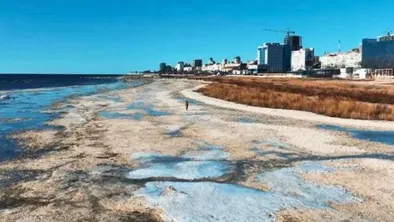 побережье Каспийского моря 