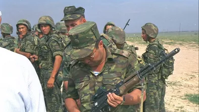 Kazakhstan army 