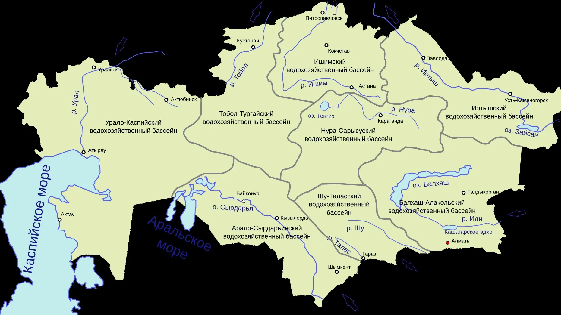 Водные хозяйства в Казахстане фото на taspanews.kz от 17 сентября 2024 10:42