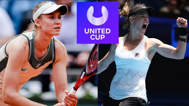 Елена Рбыкина и Лаура Зигемунд United Cup