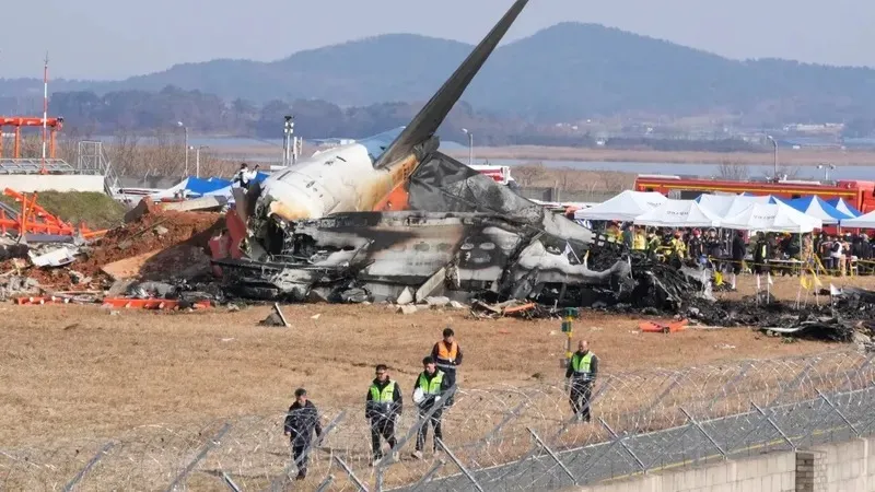 авиакатастрофа Jeju Air фото на taspanews.kz от 06 января 2025 14:54