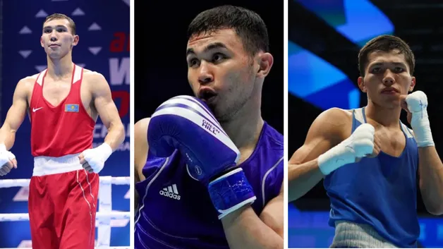 Казахстанские боксеры на чемпионате