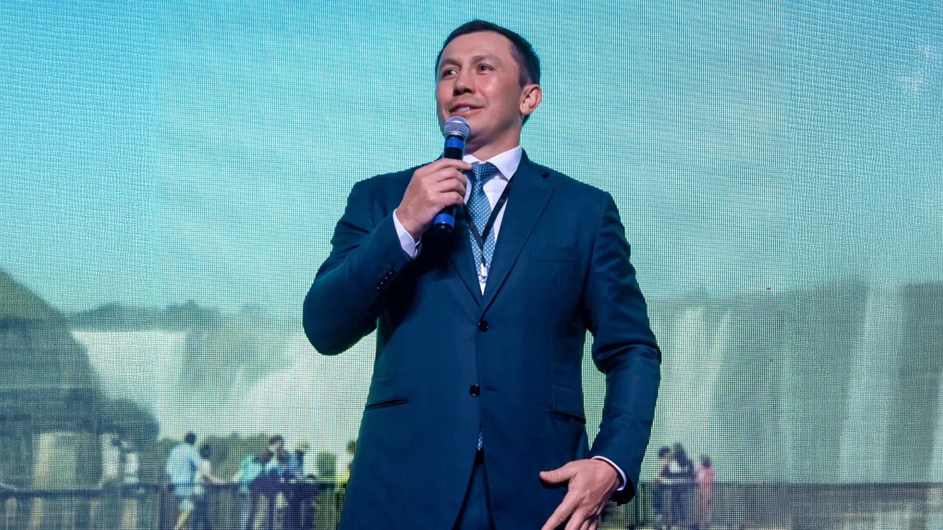 Головкин принял участие в открытии ЭКМ под эгидой World Boxing фото на taspanews.kz от 01 апреля 2025 14:32