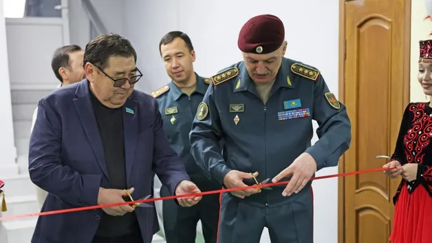 Открытие нового зала тяжелой атлетики в Алматы