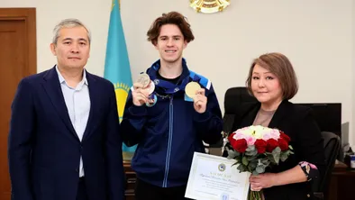 «Победа всей страны» — Шайдорова наградили в Алматы