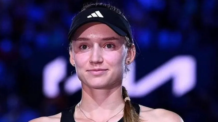 Елена Рыбакина  фото на taspanews.kz от 15 апреля 2025 19:41