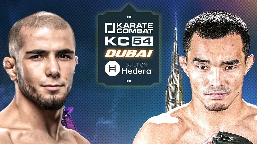 Заманбеков и Мокаев проведут бой 2 мая на турнире Karate Combat 54 в Дубае фото на taspanews.kz от 30 апреля 2025 10:14