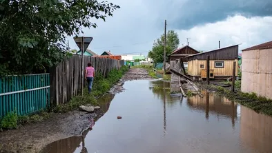 Реки вышли из берегов и затопили дворы в ВКО 